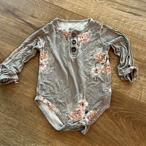 Floral Bamboo Belan. J Bodysuit 12-18